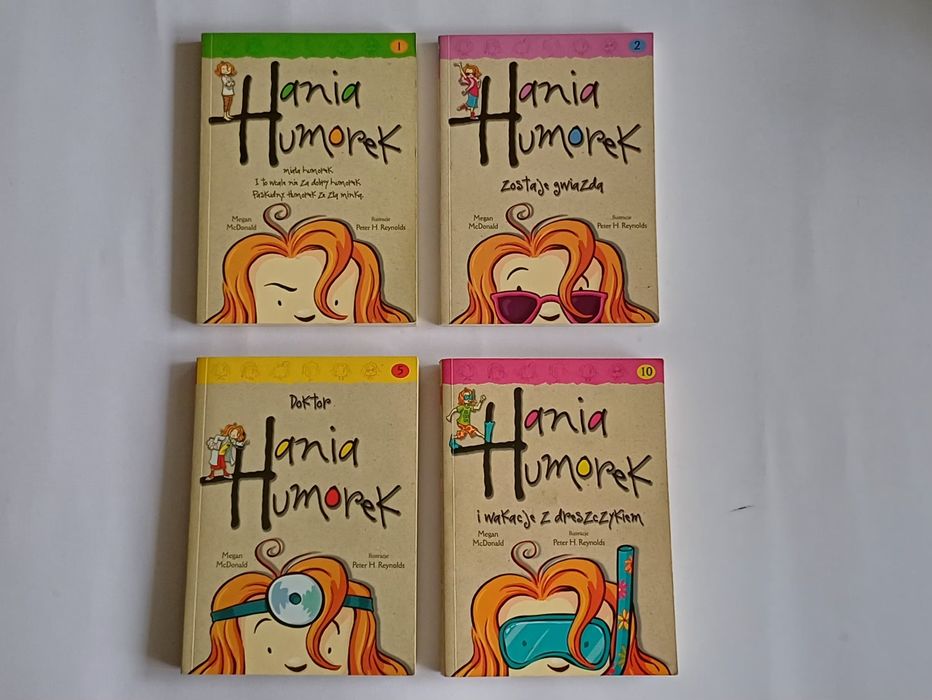 Hania humorek. Numery 1, 2, 5, 10.