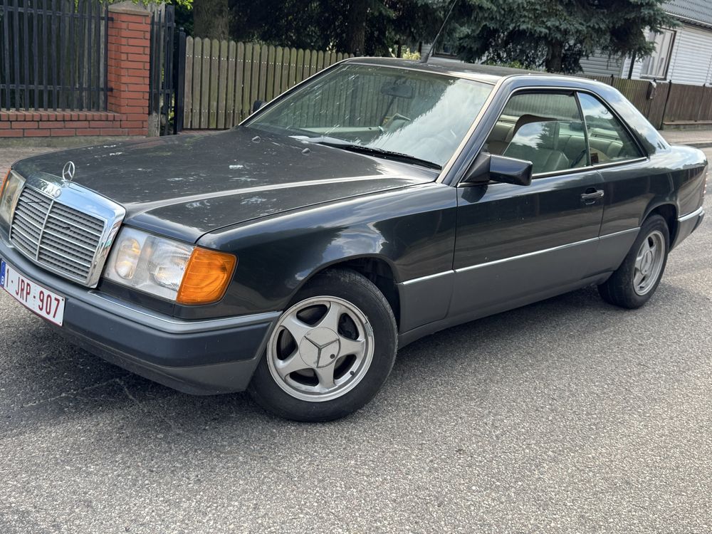Mercedes coupe 124 beznyna klima Sprowadzony