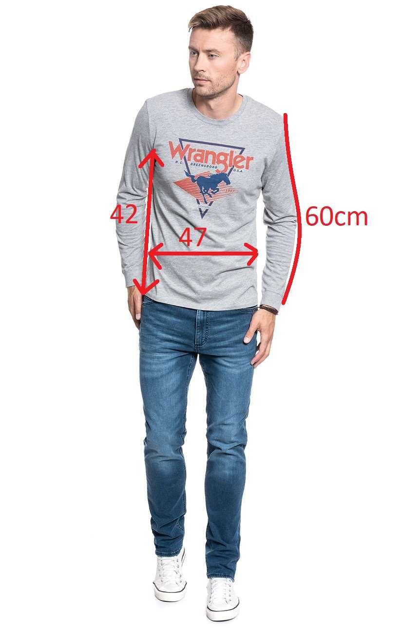 WRANGLER   męski  LONGSLEEVE rozmiar S - nowa