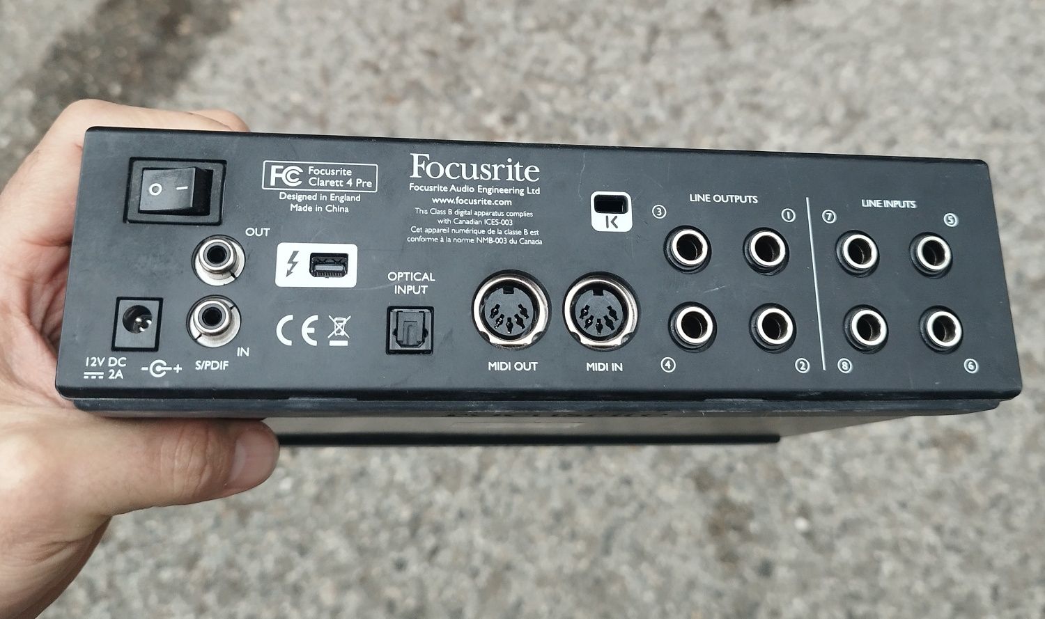 Focusrite Clarett 4 Pre
