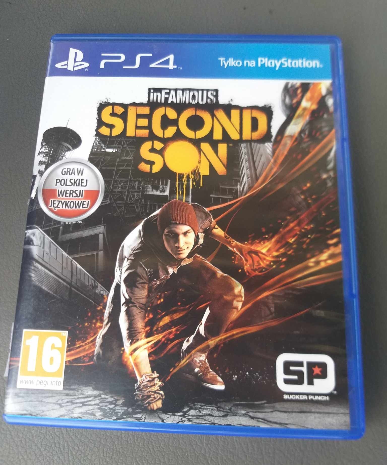 Gra InFamous Second Son PS4 Play Station PL Pudełkowa