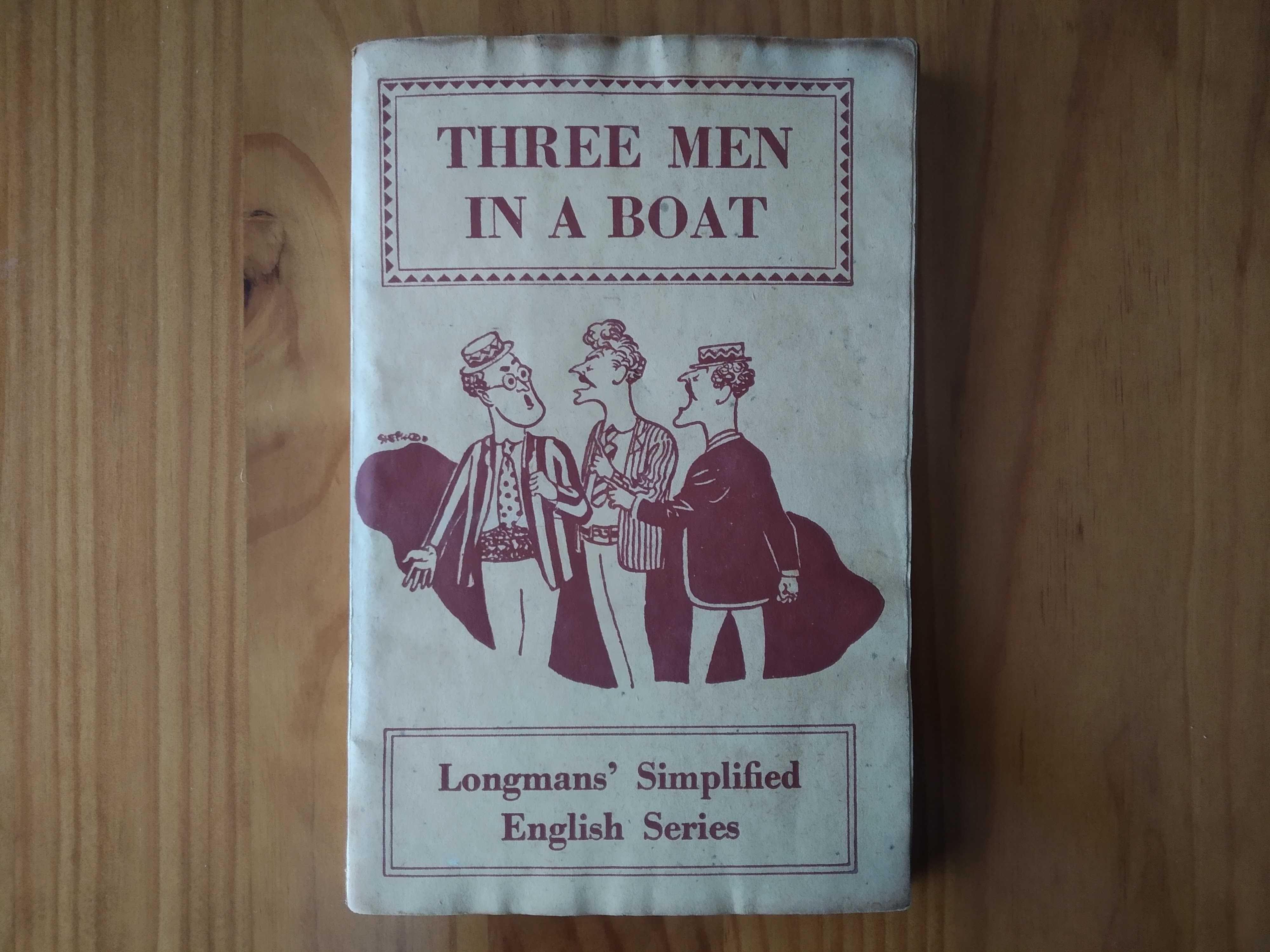 (VINTAGE: Edição de 1955) Three Men in a Boat - Jerome K. Jerome