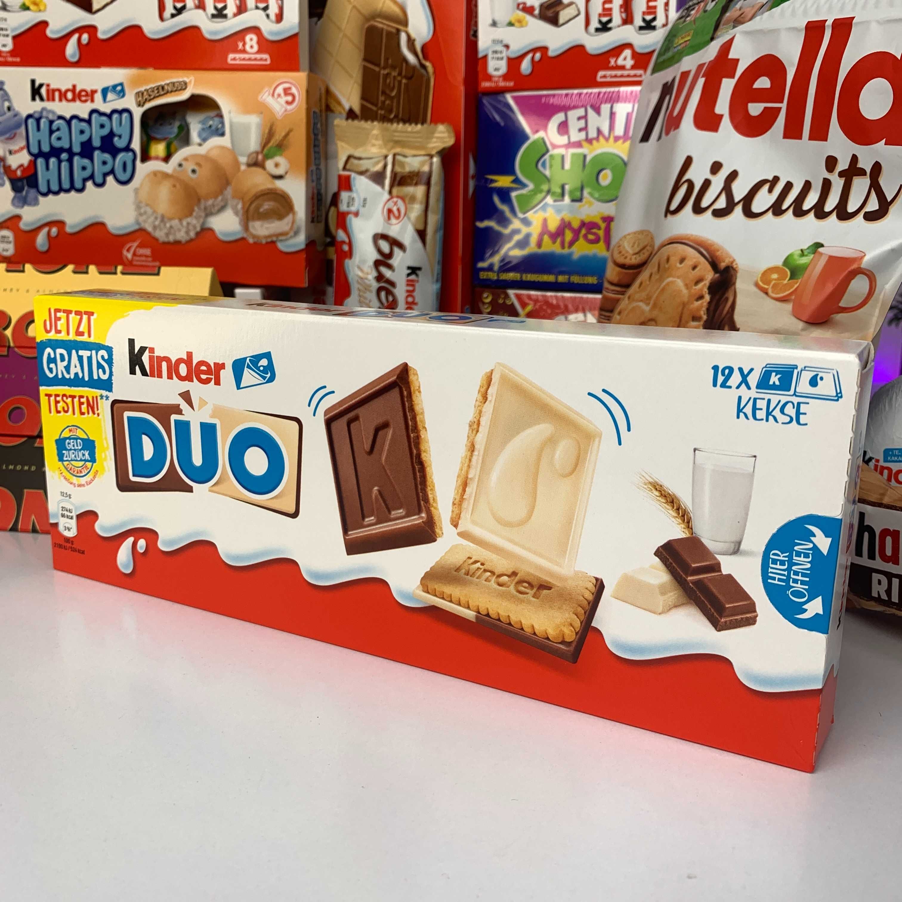 Печиво Kinder DUO 12 Biscuits 150g Кіндер Дуо