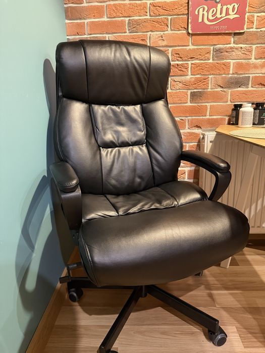 Skórzany Fotel Biurowy