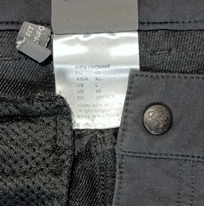 Spodnie softshell JACK WOLFSKIN r. 50/L