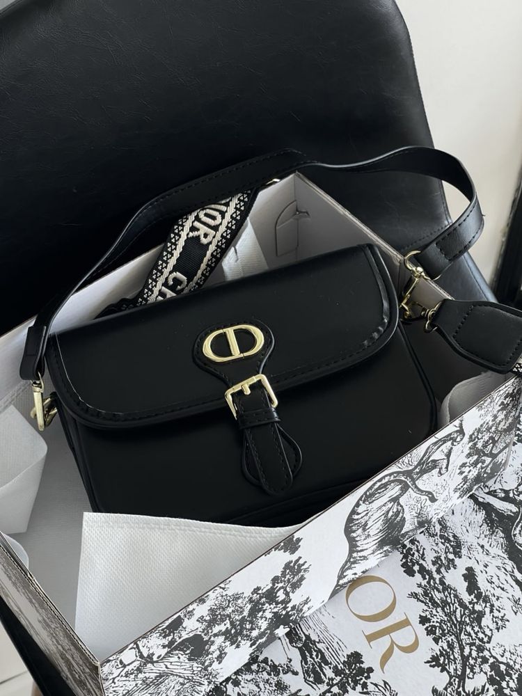 Сумочка Сумка Christian Dior Bobby на широкому ремінці