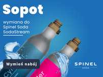 WYMIANA gaz CO2 do SODASTREAM Sopot i okolice Spinelsoda