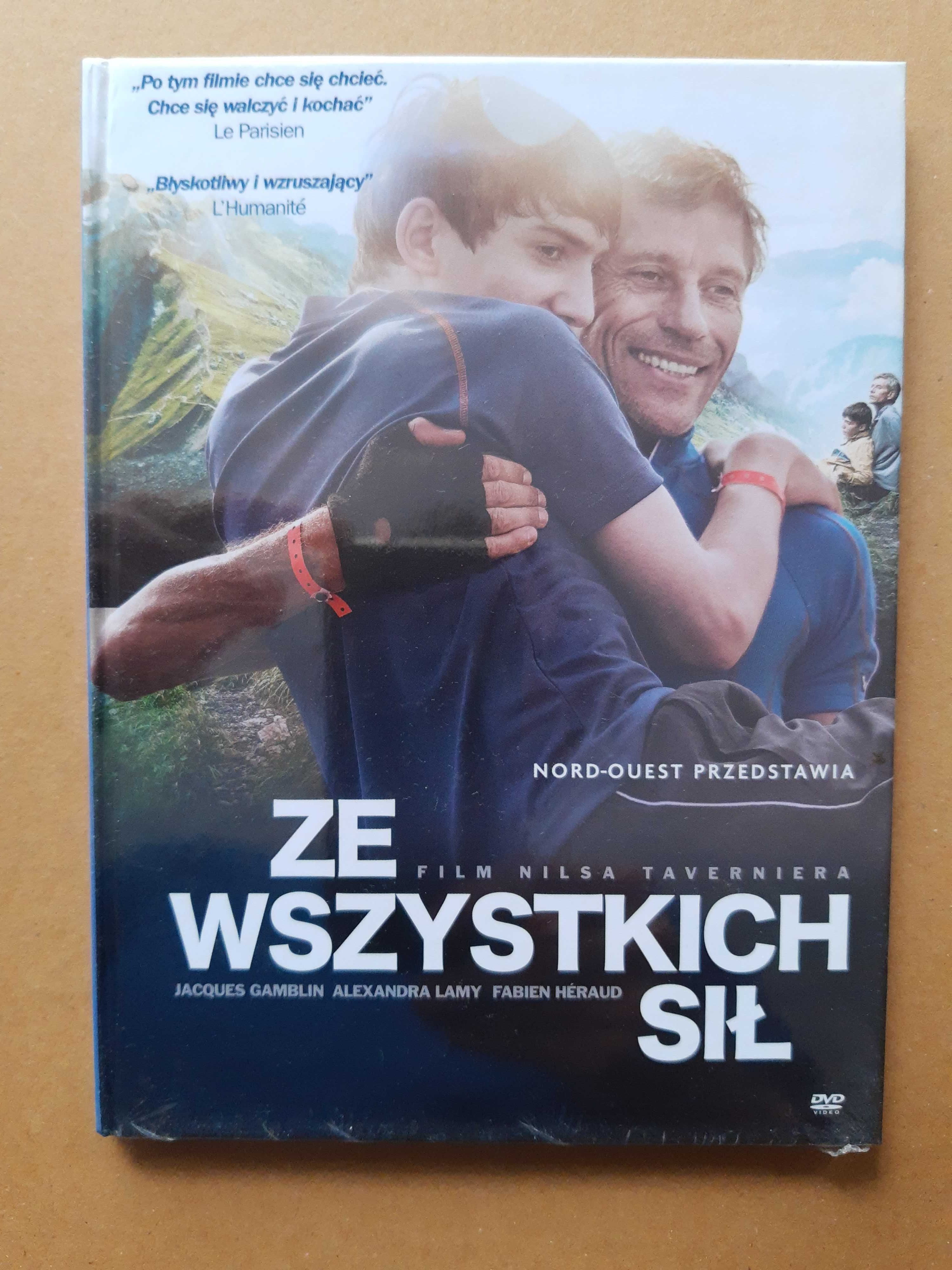 Ze wszystkich sił Film dvd folia