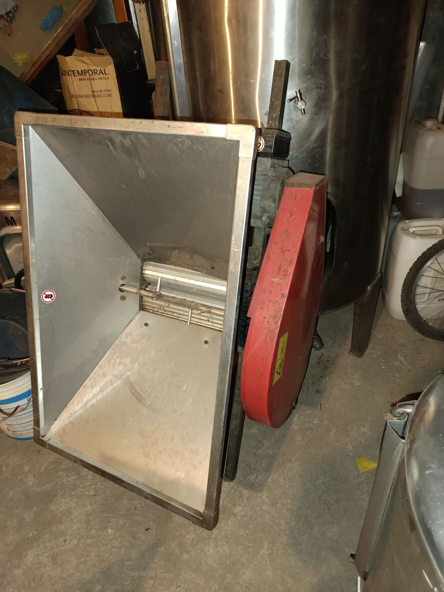 Relador esmagador inox