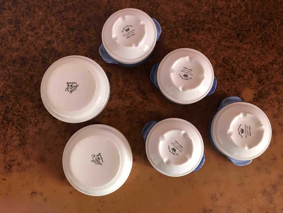 Набор Royal Porcelaine тарелка пиала салатник креманка розетка