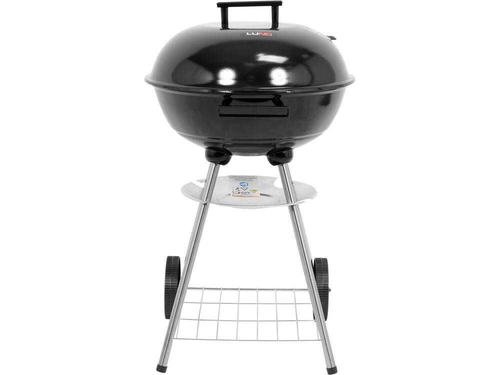 Grill marki Lund węglowy okrągły, ruszt 41 cm + pokrowiec GRATIS!