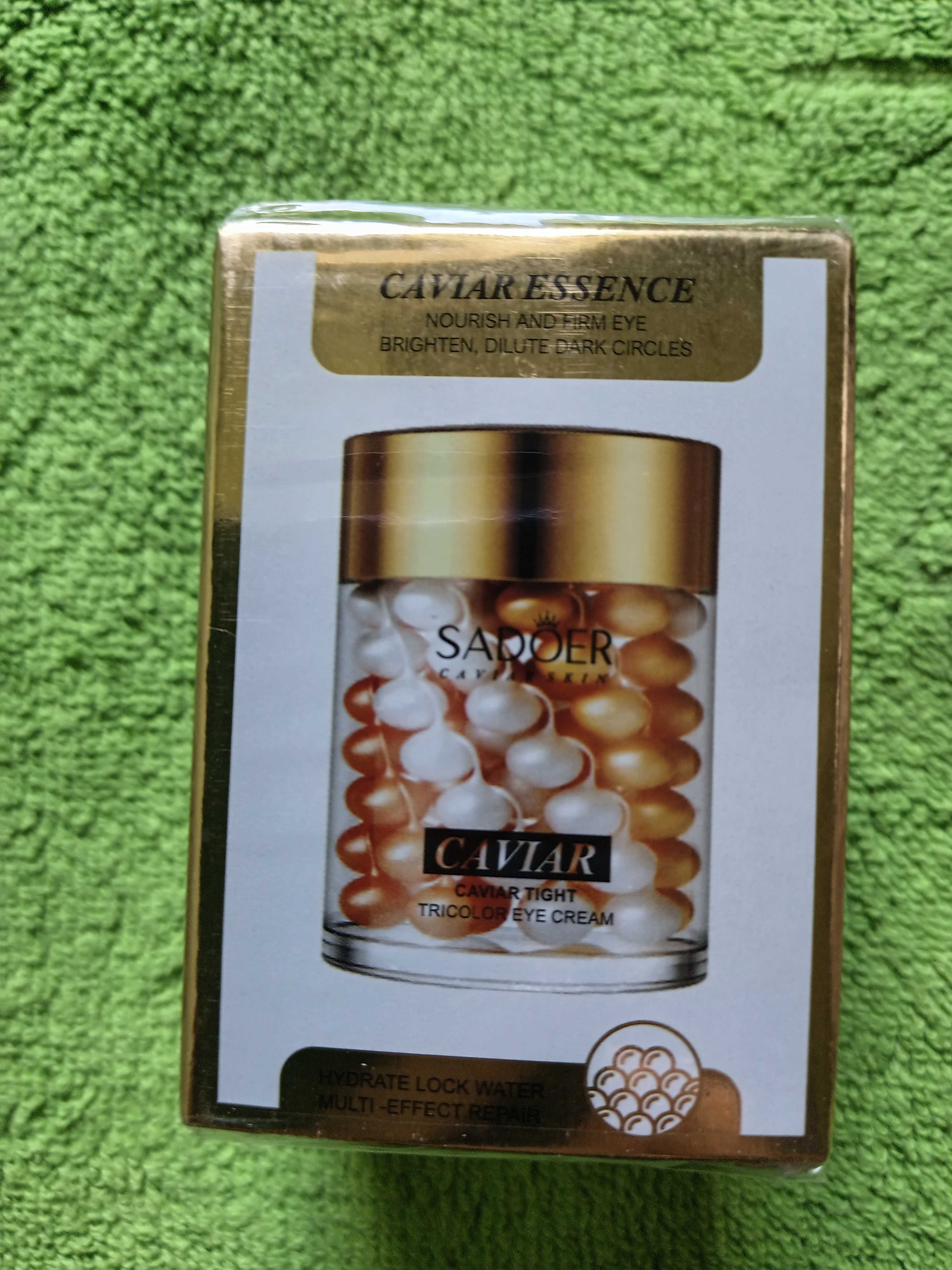 Krem pod oczy z kawiorem Sadoer 60g nawilża ujędrnia niweluje cienie
