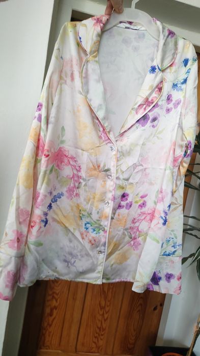 Koszula pizamowa w kwiaty