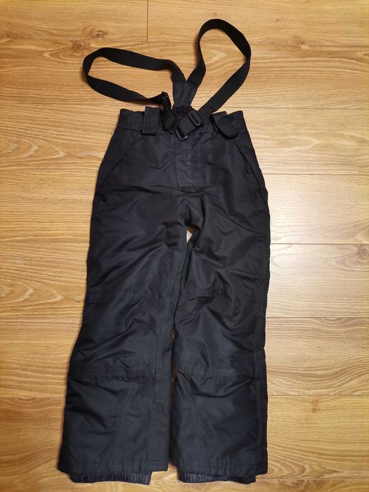 Spodnie zimowe narciarskie sanki Toptex Sportline 122/128 szelki