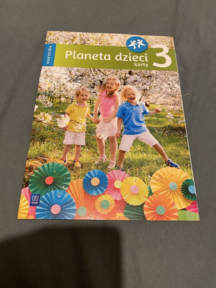 Planeta dzieci Pięciolatek Karty pracy część 3 wiosna