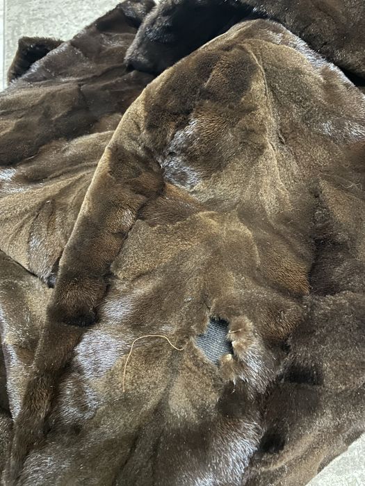 Paka 5kg  futra na upcykling z wadami do przerobu