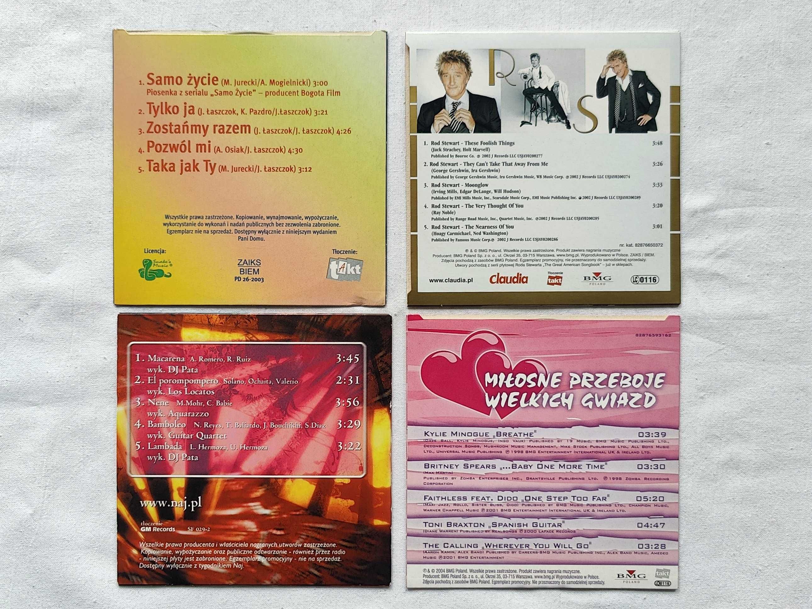 4 x CD. Wykonawcy Różni. Nowe.