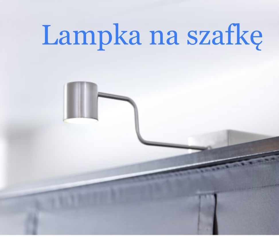 Lampa na szafkę - IKEA + żarówka