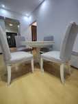 Mesa extensível e 4 cadeiras ikea