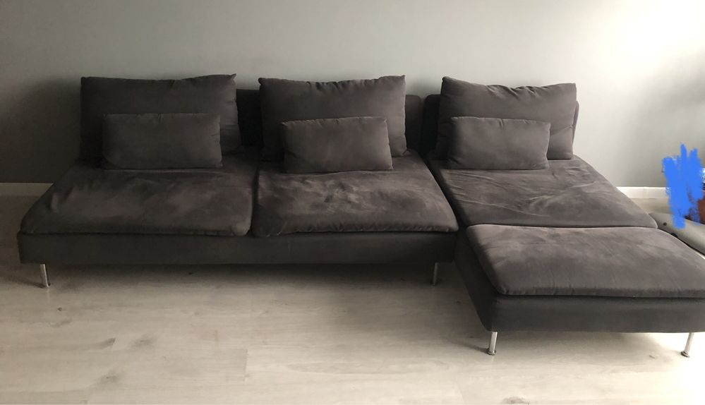 Sofa i szezlong Söderhamn Ikea