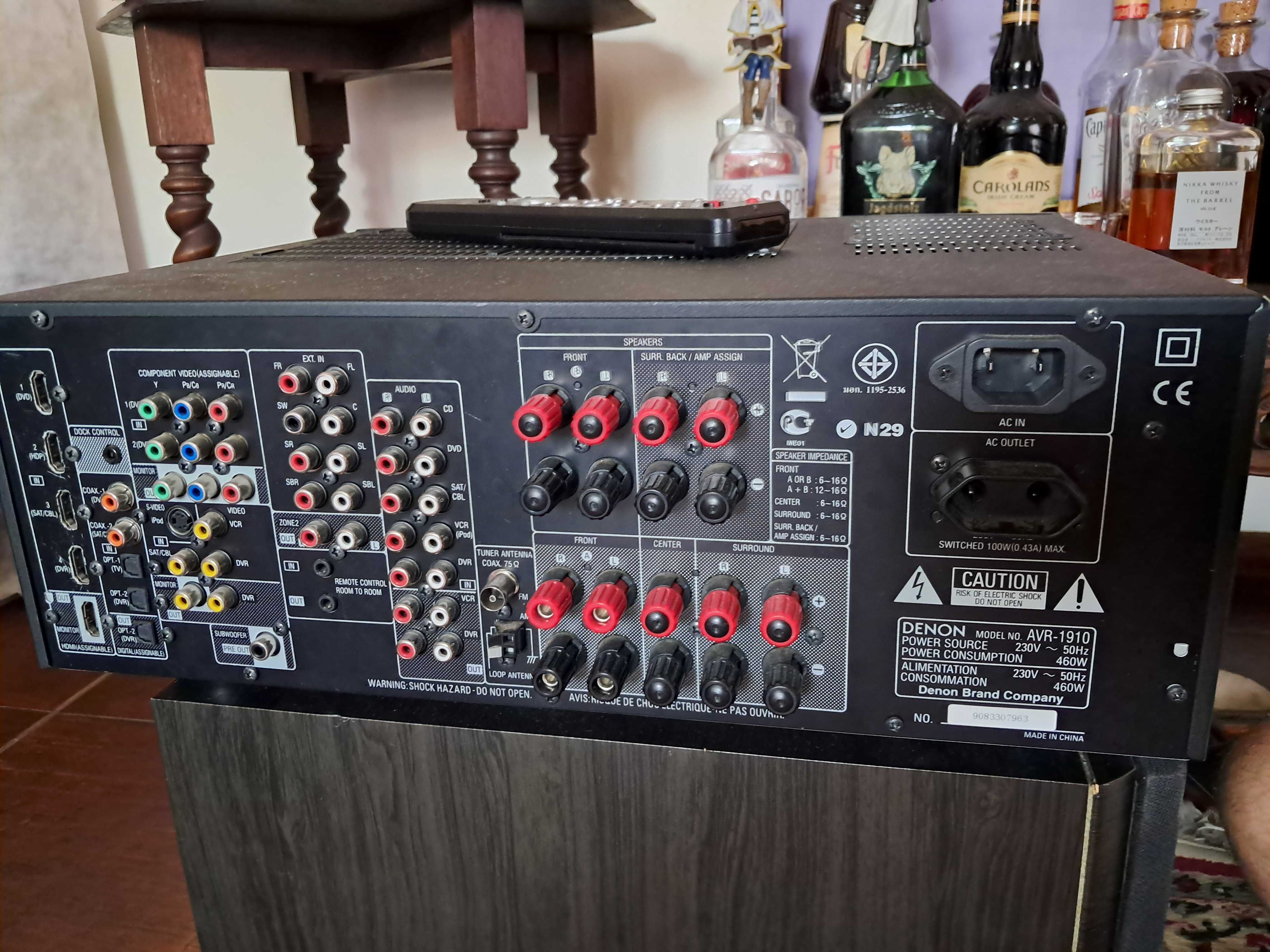 Receiver Denon avr 1910