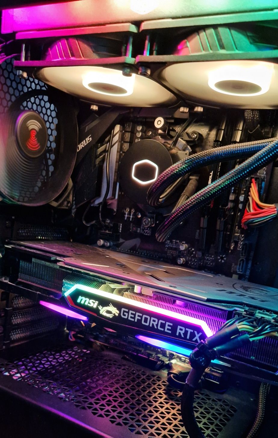 Komputer do Gier! Ryzen 7/RTX 2080/32GB ram/1TB SSD/AiO/ARGB