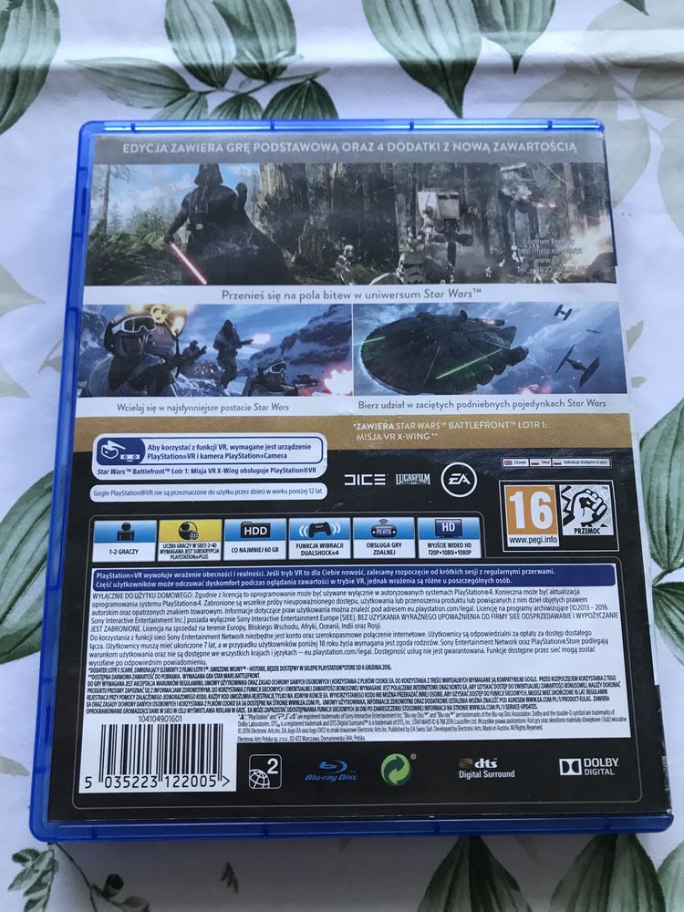 Starwars battlefront vr ultimate edition pl gra na playstation gry ps4