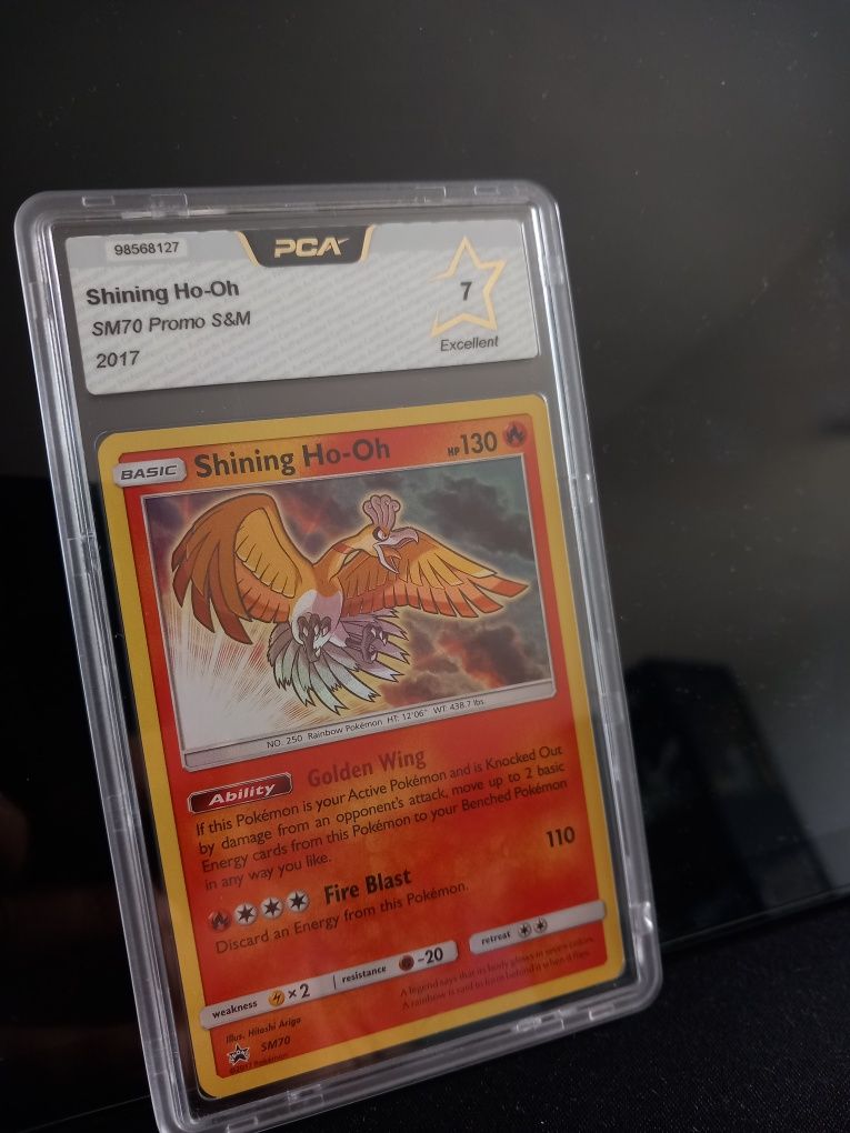Carta pokemon shining Ho-oh