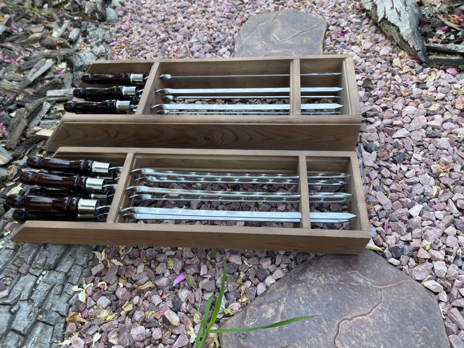 Подарунковий набір для чоловіка , шампур