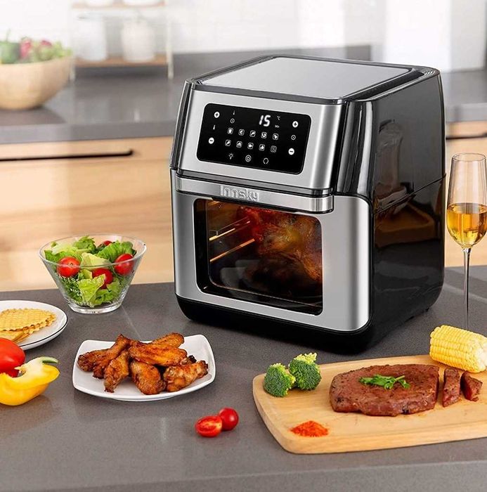 Innsky frytkownica beztłuszczowa 10L 10w1 z rożnem koszem, akcesoriami