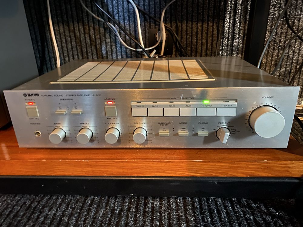Yamaha A-500 wzmacniacz stereo HiFi integra.