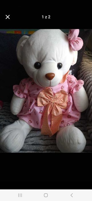 Duzy mis pluszowy jak nowy