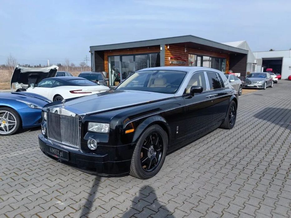 Rolls-Royce Phantom Rolls Royce Phantom II '2006 black 64800 km BEZWYPADKOWY FaVAT OKAZJA