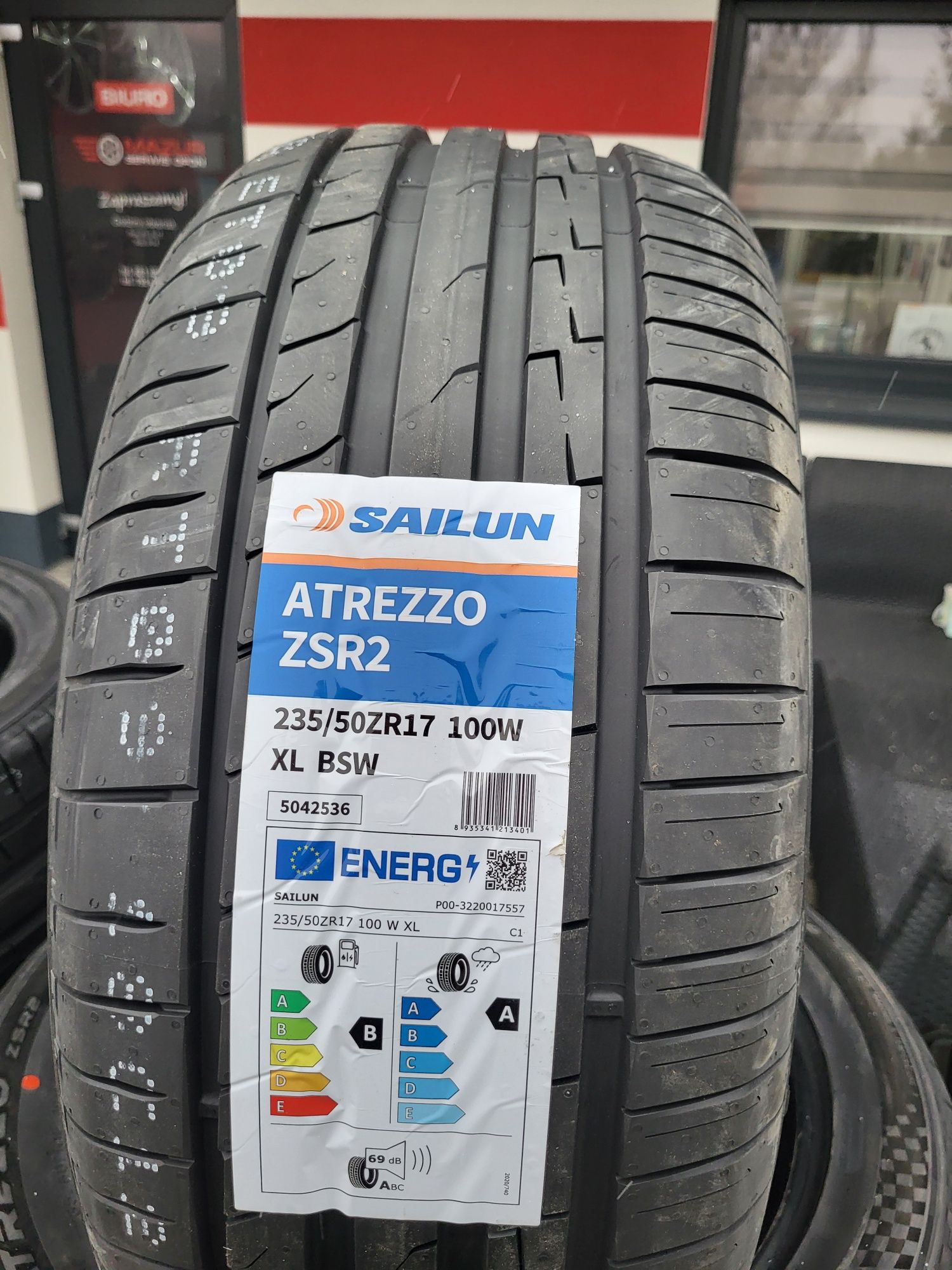 Opony letnie 235/50ZR17 100W XL Sailun ATTREZO ZSR2 Montaż/Wysyłka!