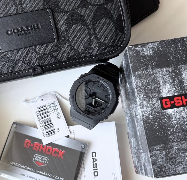 Годинник CASIO G-SHOCK CLASSIC GA-2100-1A1DR оригінал