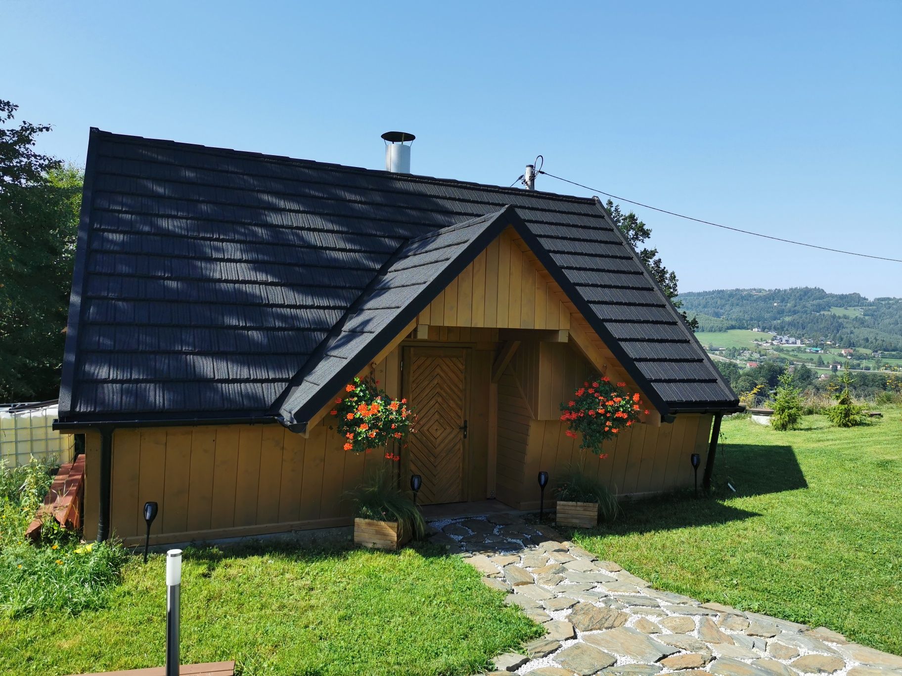 Domki w Górach w Wiśle, Sauna Jacuzzi, całoroczny grill