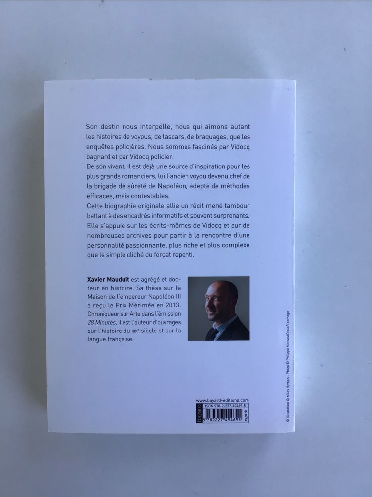 Vidocq: Une vie épique (Histoire) (French Edition) NOVO