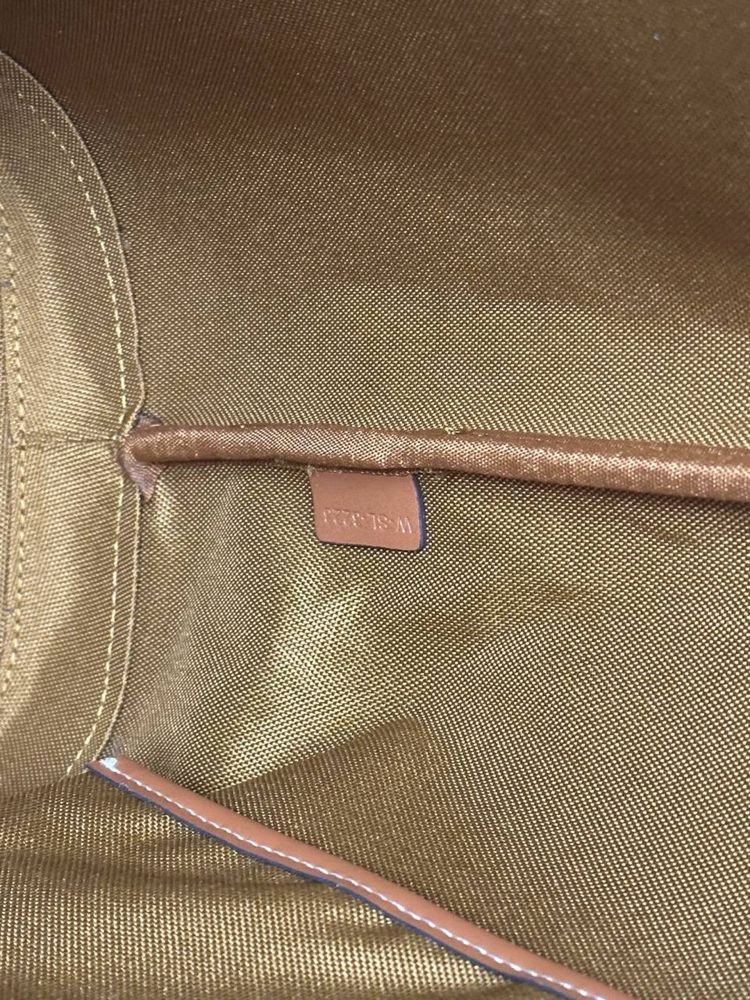 Torebka damska shopperka brąnzowa na laptopa shopper