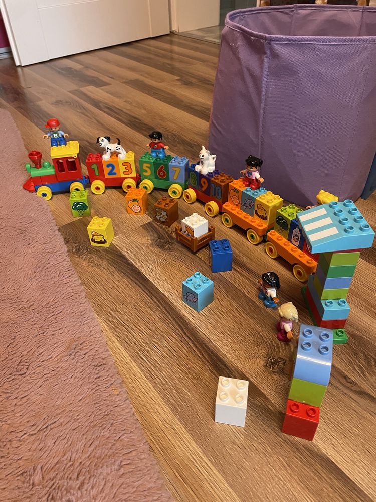 Lego Duplo pociąg  ciuchcia klocki