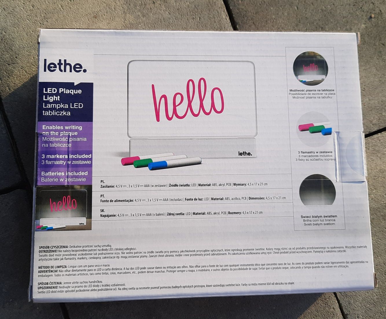 Tablica LED Lethe