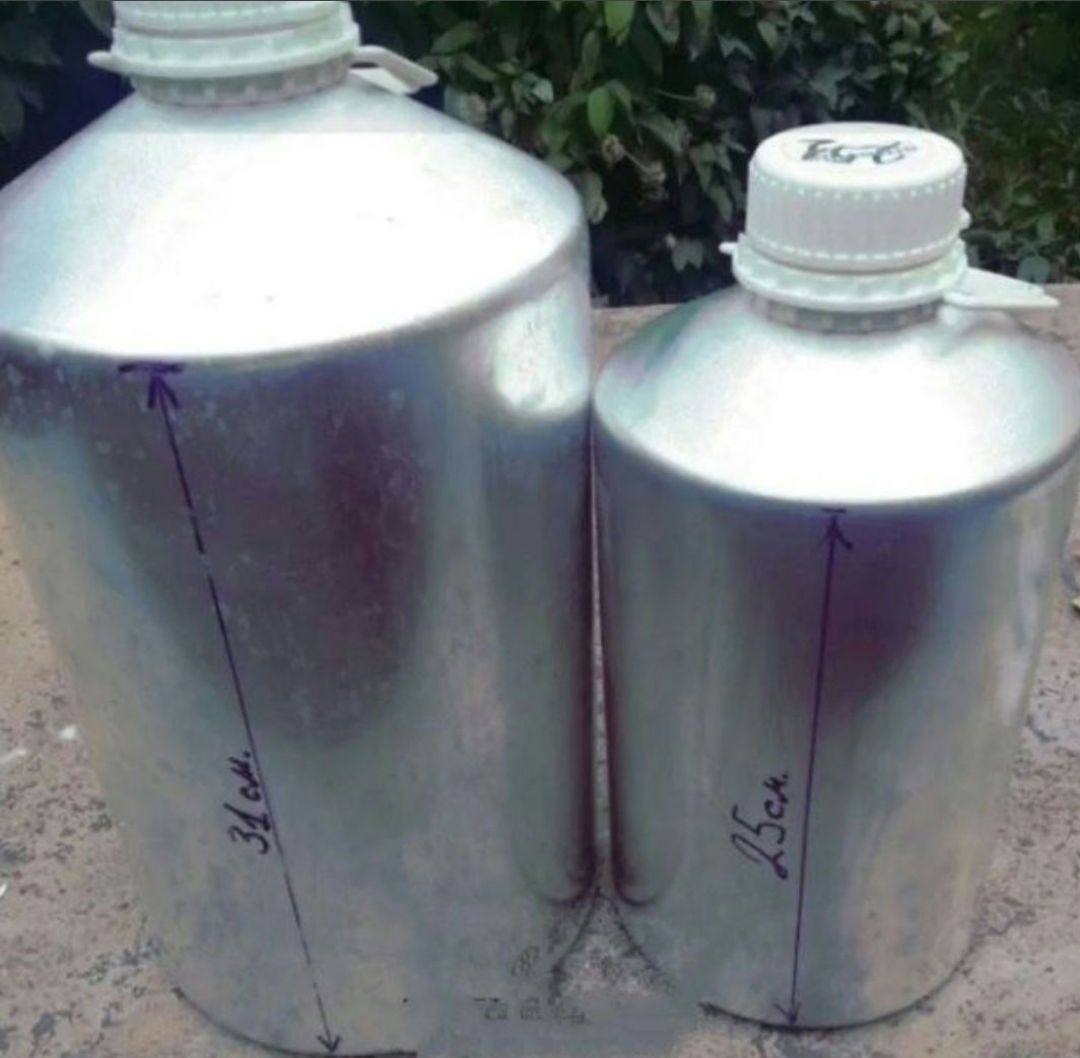 Алюминиевые канистры 6 и 12 литров каністра алюмінієва