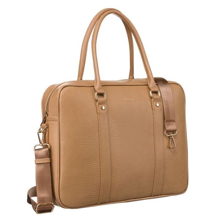 damska torba biznesowa ze skóry ekologicznej - peterson