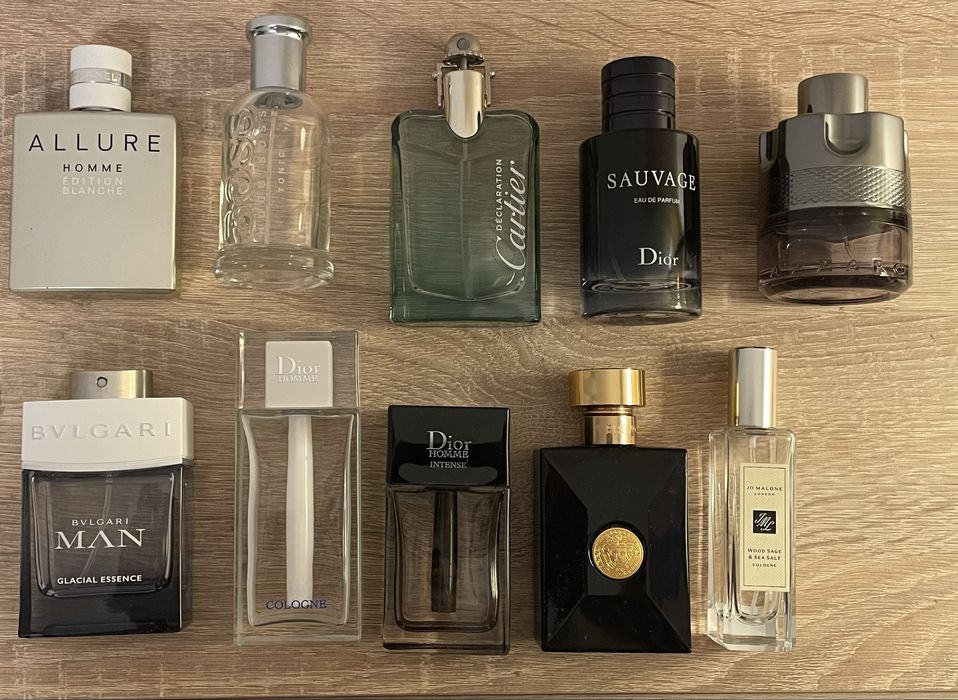 Puste flakony po perfumach
