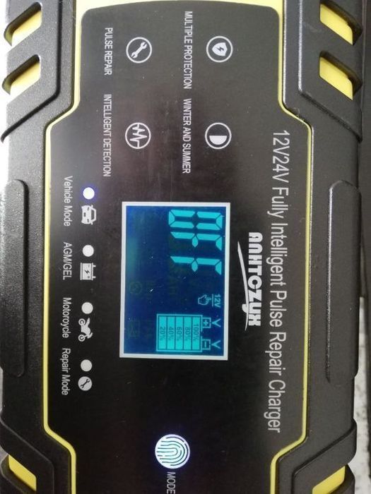 Carregador Estabilizador Baterias Inteligente 12v / 24v - 8A
