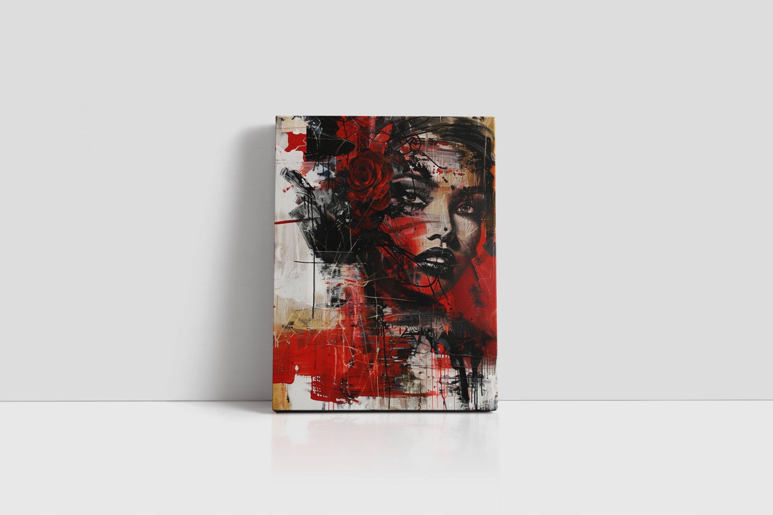 Obraz na płótnie "Emocje w Kolorze" 75x100 cm - Sztuka nowoczesna