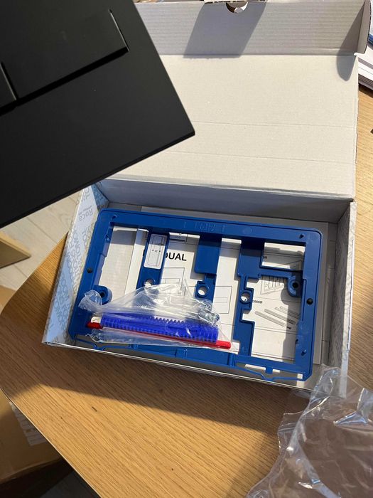 Przycisk ROCA Duplo PL7 2-funkcyjny czarny mat