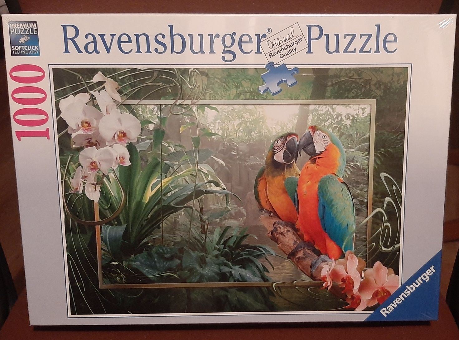 Puzzle Ravensburger 1000 Papugi - nowe, w folii