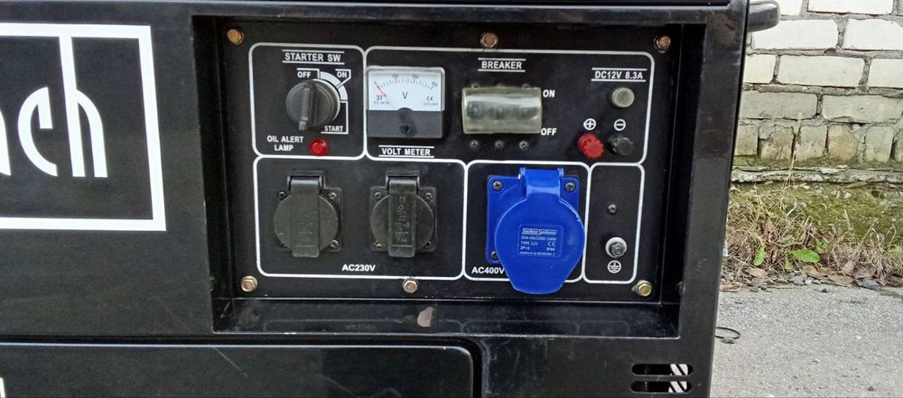 Дизельний генератор SCHEPPACH 5500 (Відео)