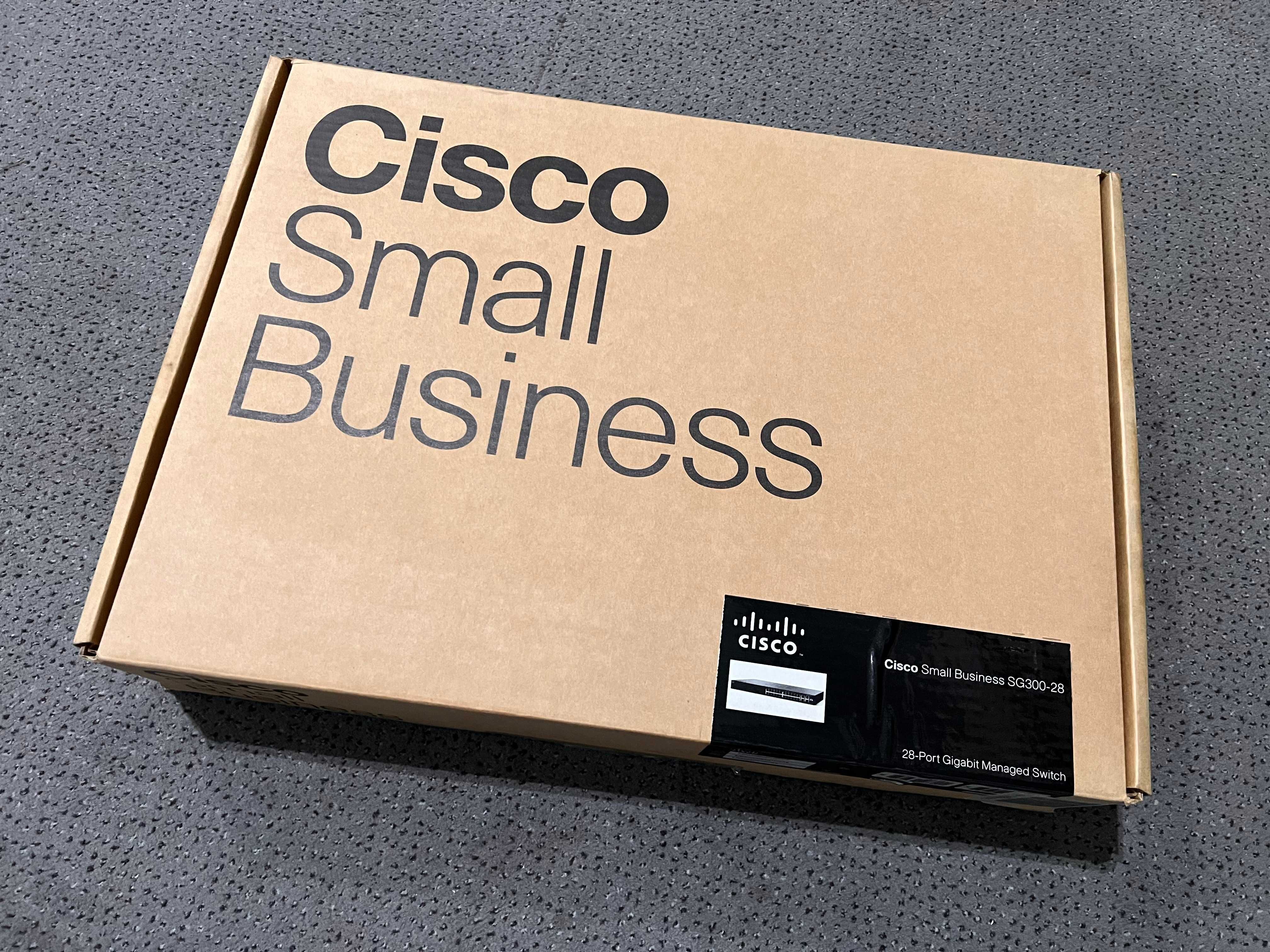 Gigabit Switch CISCO SG300-28 zarządzalny 19"