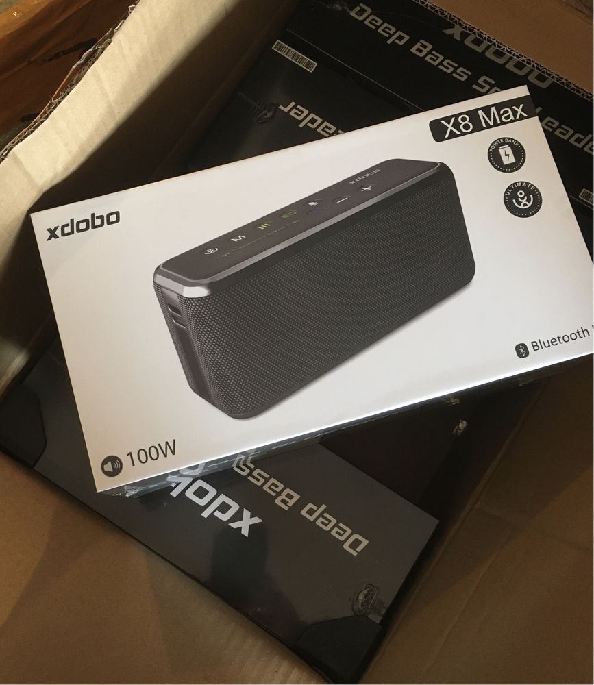 Xdobo X8 Max 100Вт Портативная Bluetooth Колонка 20000мАч Power Bank